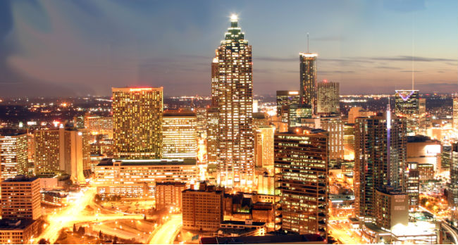 downtownatlanta Downtown Atlanta Skyline
