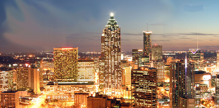 Atlanta Skyline Hotels in Downtown Atlanta